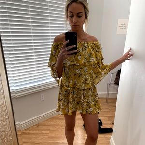 Show me your mumu floral romper